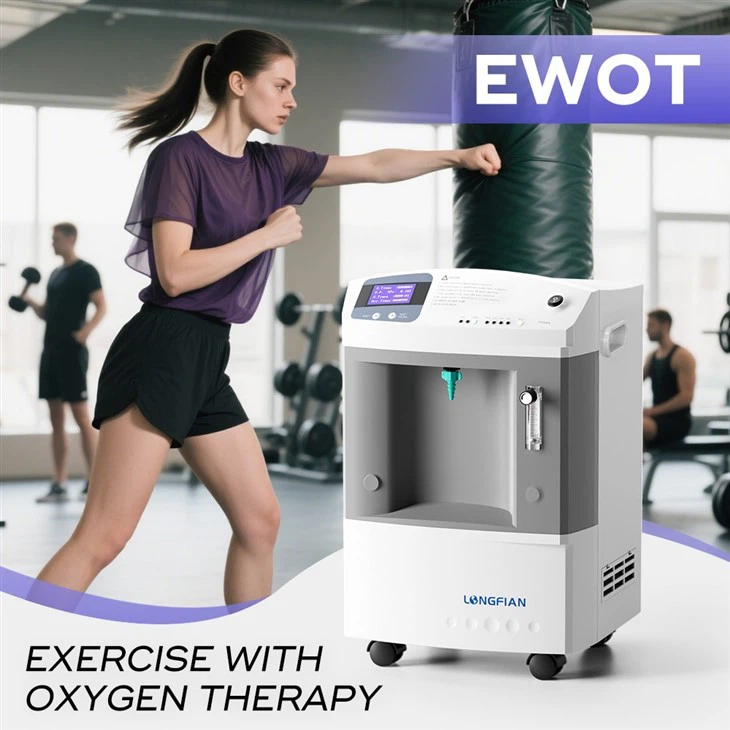 Hot Sale Longfian EWOT Suit Oxygen Concenyattor With 1000L Reservoir Bag And Mask For Traing