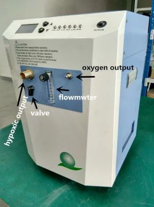 Olahragawan 100LPM Menggunakan Generator Hipoksia Pelatihan Ketinggian