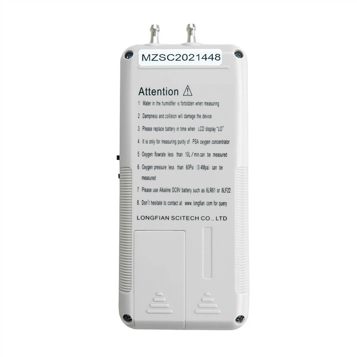 Portable O2 Oxygen Purity Analyzer